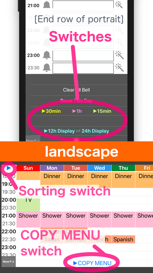 #2. WeekTable2 Weekly menu creator (iOS) 由: HARUNA MIZOBUCHI