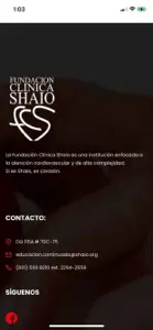 Congreso Shaio screenshot #4 for iPhone