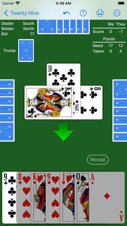 29 Card Game - Expert AI screenshot-4