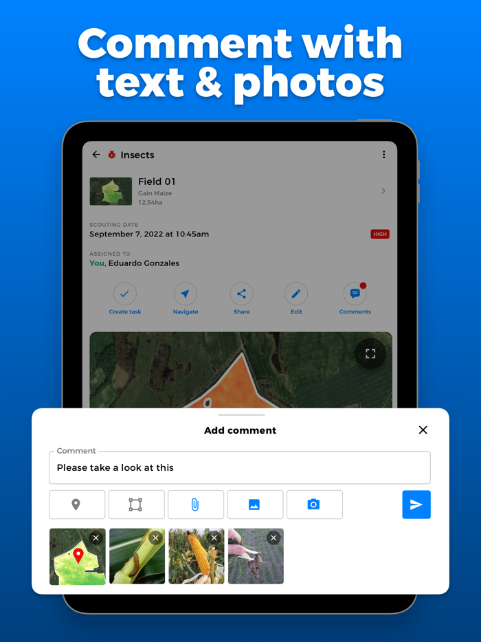 SKYFLD – Agriculture Scouting