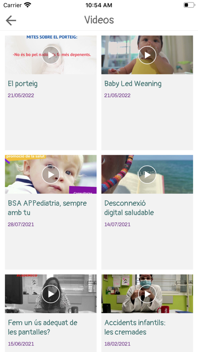 BSA APPediatria ESP Screenshot
