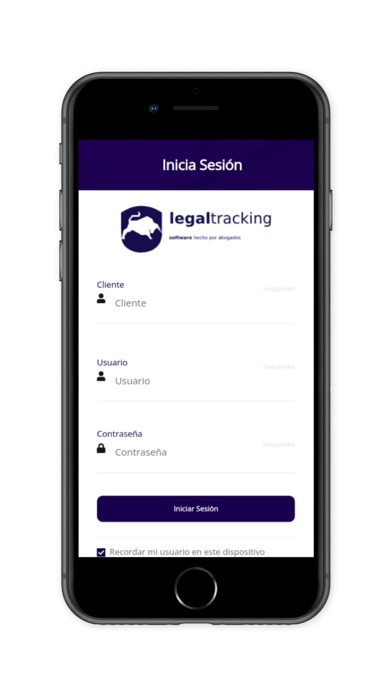 Legaltracking Screenshot