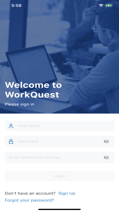 WorkQuest Screenshot