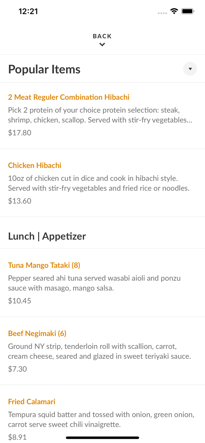 Kiko Hibachi and Sushi