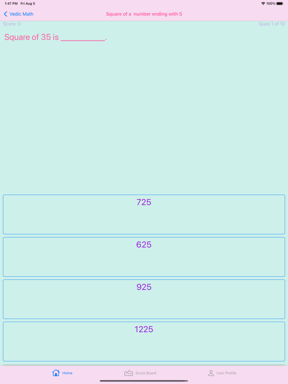 Screenshot #6 pour Vedic Mathematics