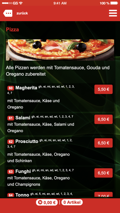 Reza`s Street Kitchen Screenshot