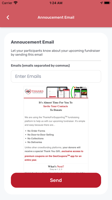 Thanks For Supporting Screenshot