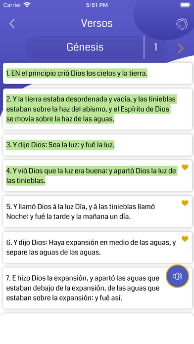 Spanish Bible Offline Screenshot