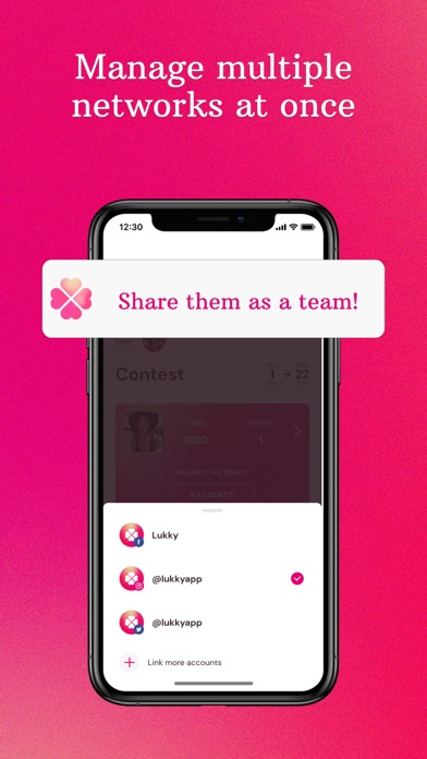 Lukky - Social Giveaways Screenshot