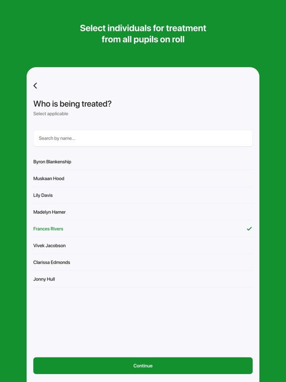 App screenshot