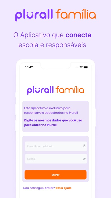 Plurall Família Screenshot