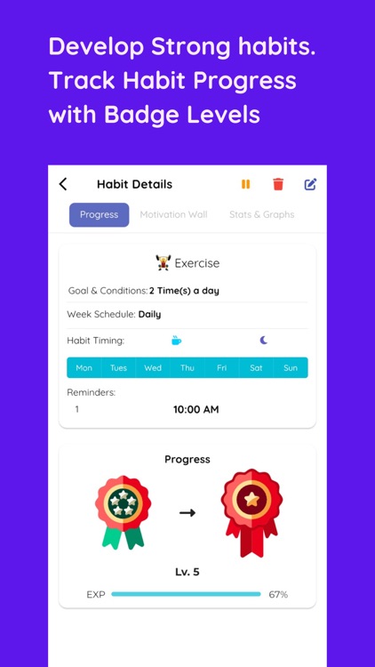 Ruti - Goals & Habit Tracker screenshot-1