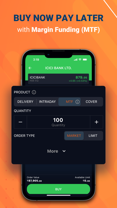 ICICI Direct Markets – Stocks Screenshot