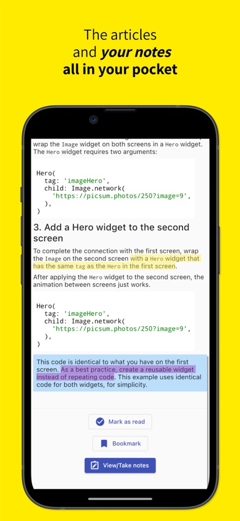 Flutter Offline Docs - 