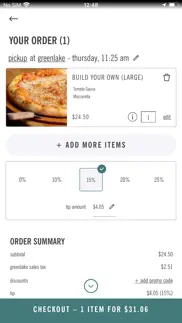 zeeks pizza iphone screenshot 4