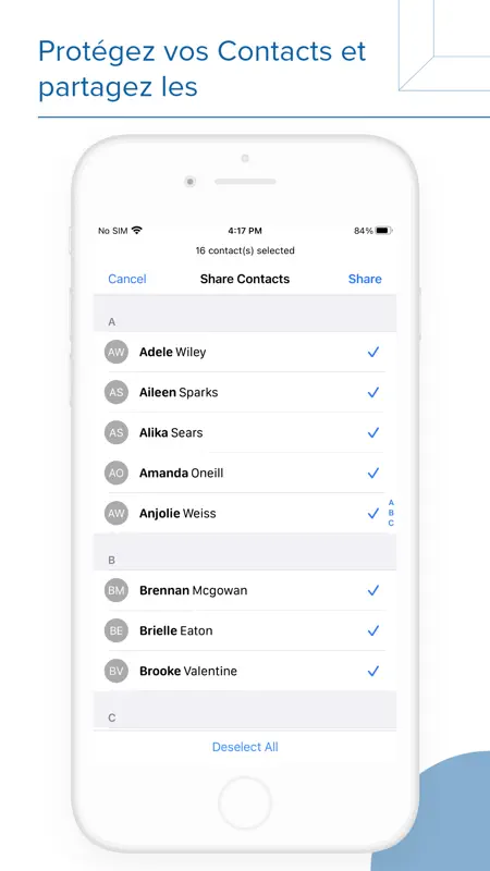 Contacts Groupes Pro Mail screenshot 7 of 10
