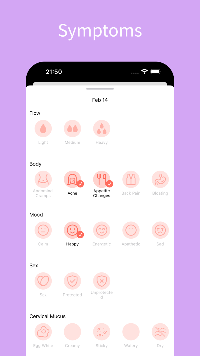 Period Tracker - Cycle Log App