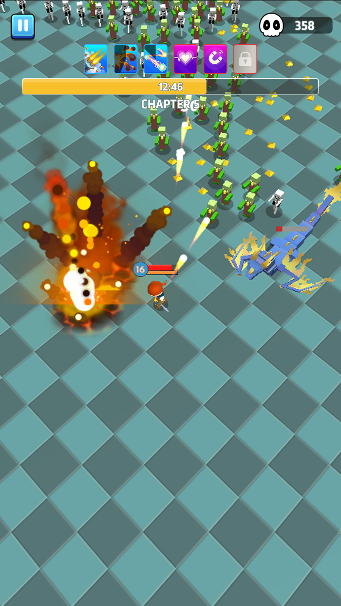 Monster Survival - Run and Skill