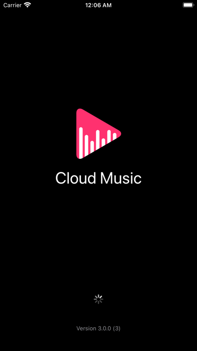 Cloud Music Drive Screenshot