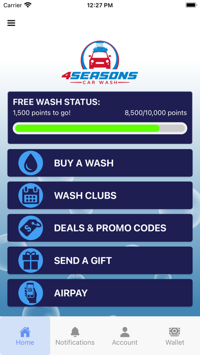 4 Seasons Car Wash Screenshot