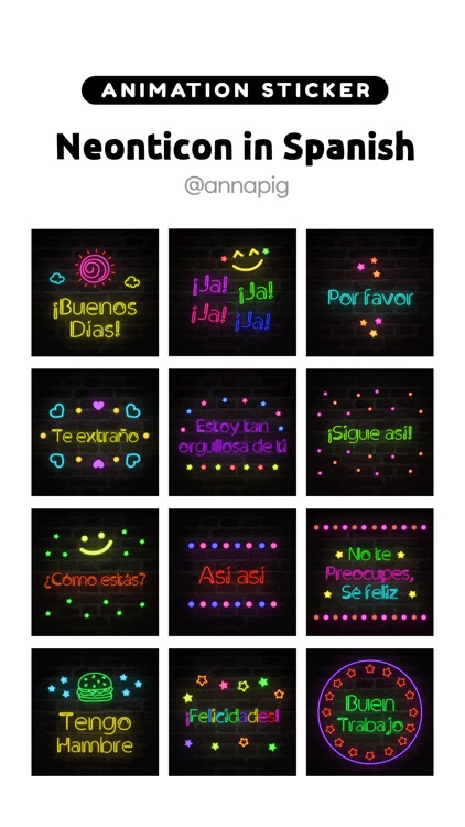 Neonticon in Spanish