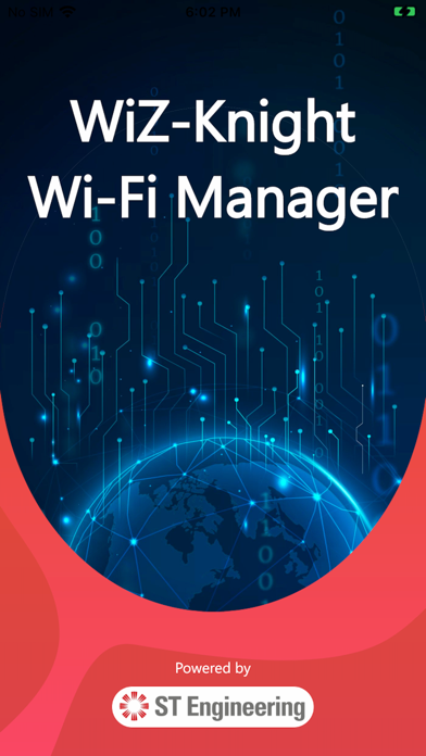 WiZ-Knight Wi-Fi Manager app screenshot