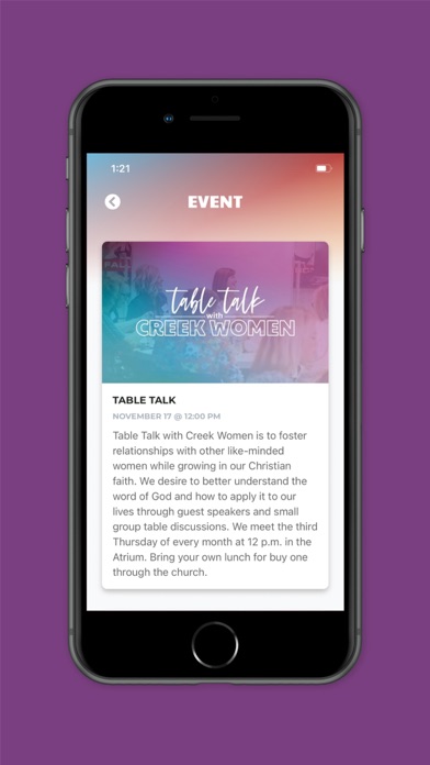 Cottonwood Creek Church Screenshot