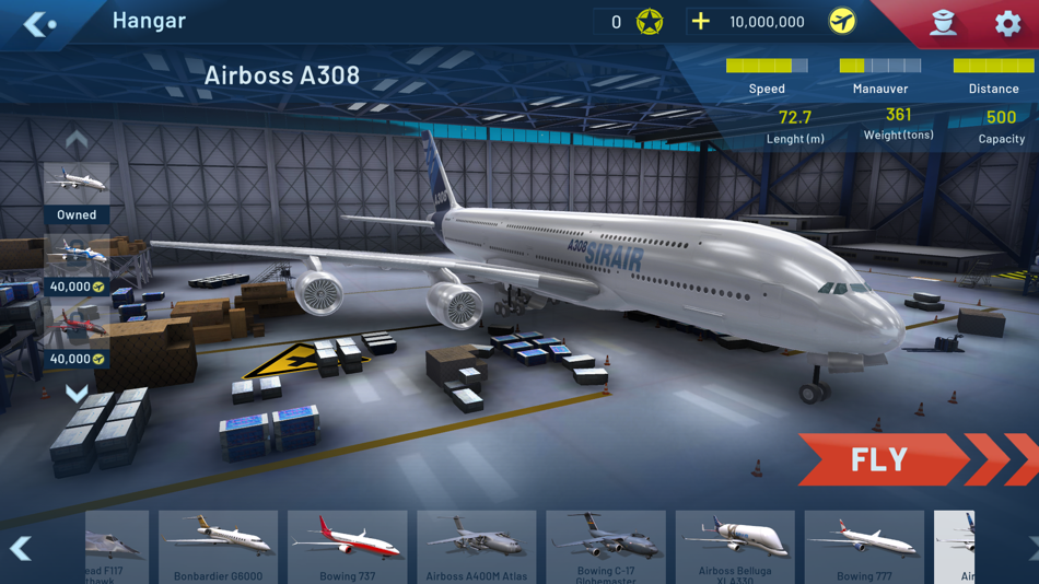 #7. Flight Simulator: Plane Game (iOS) 由: Sir Studios