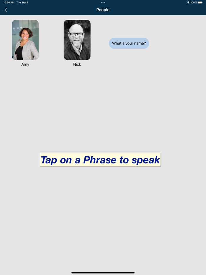 Verbalize Tap to Speak