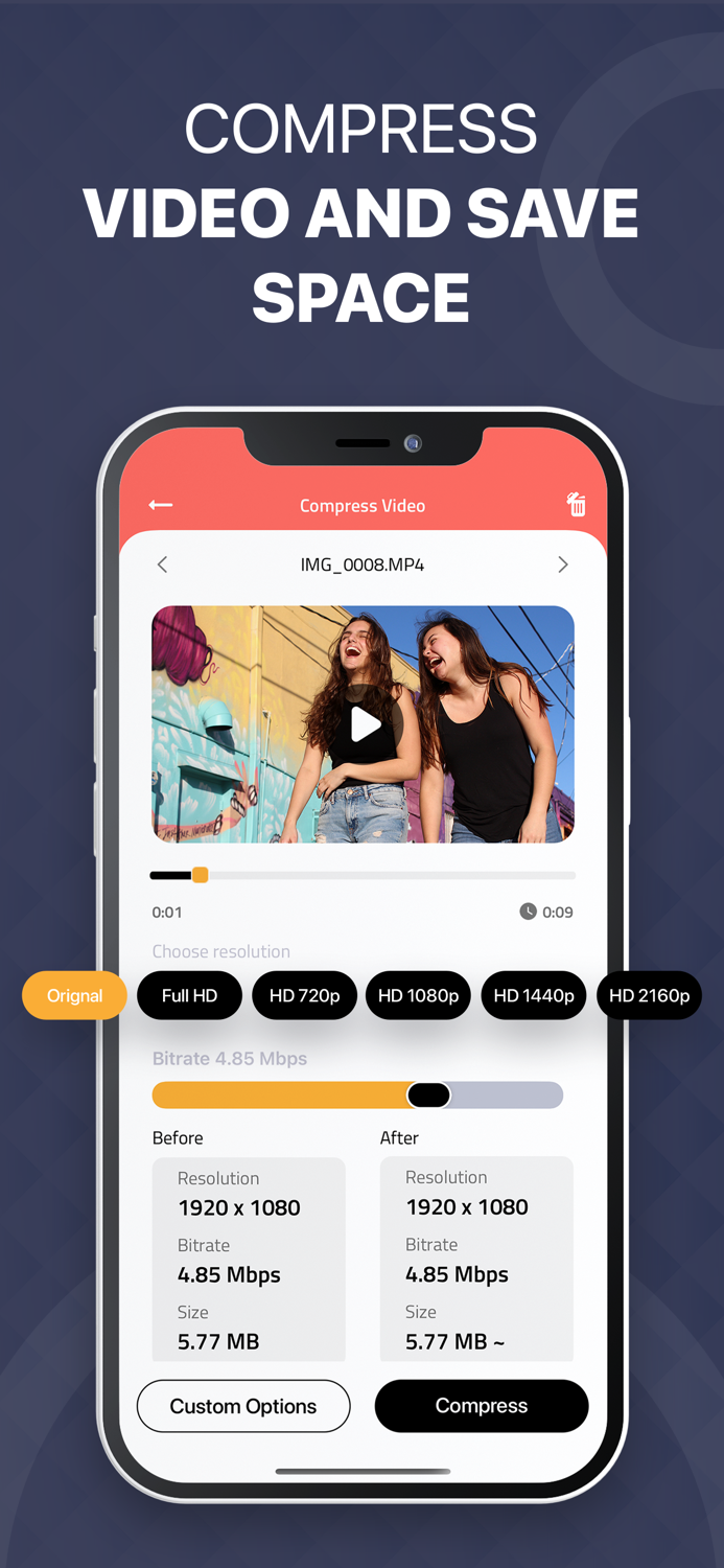 Compressor - for Photo and Video