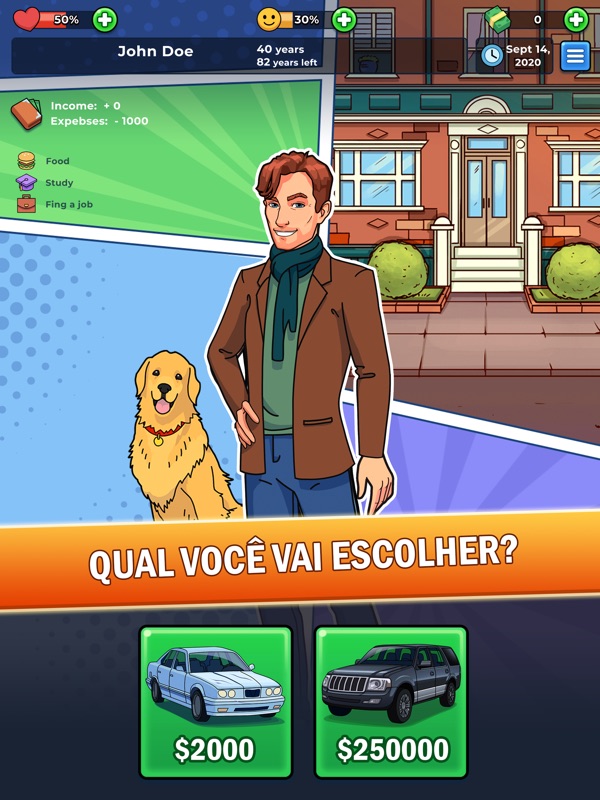 Vida Milionario História Jogo screenshot 8