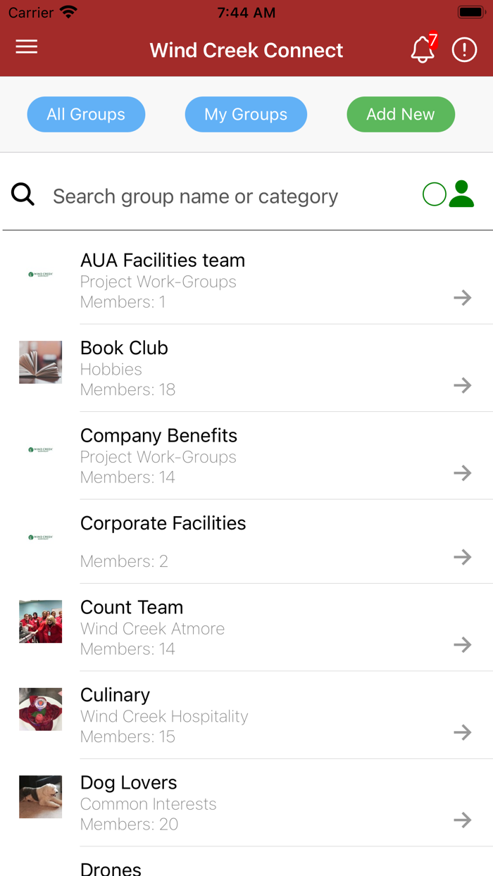Wind Creek Connect App