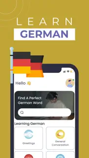 learn german - phrasebook iphone screenshot 1