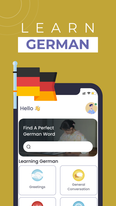Learn German - Phrasebookのおすすめ画像1