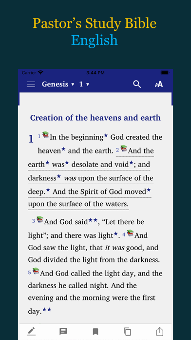 Pastors Study Bible English Screenshot