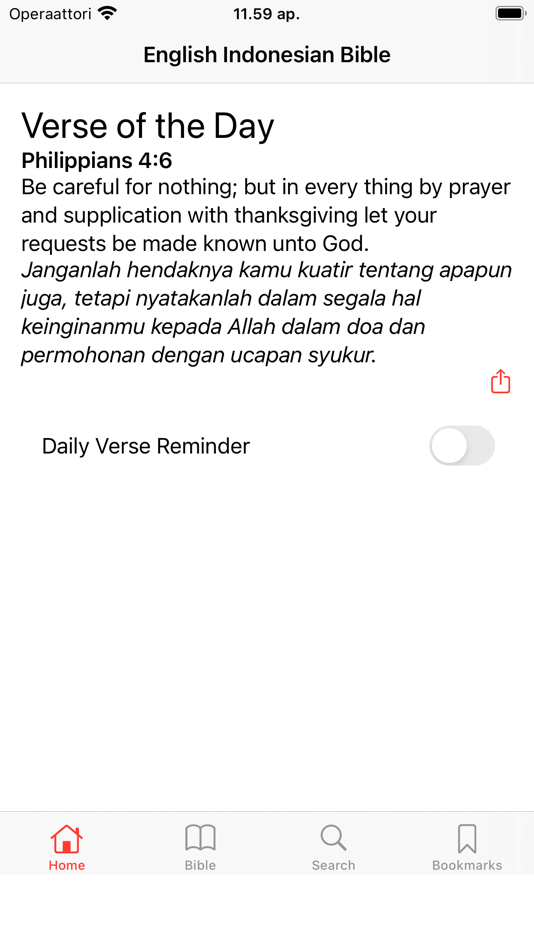 English - Indonesian Bible - 3.0 - (iOS)