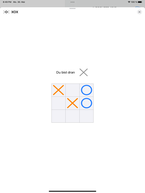Screenshot #6 pour XOX - TicTacToe in Nachrichten