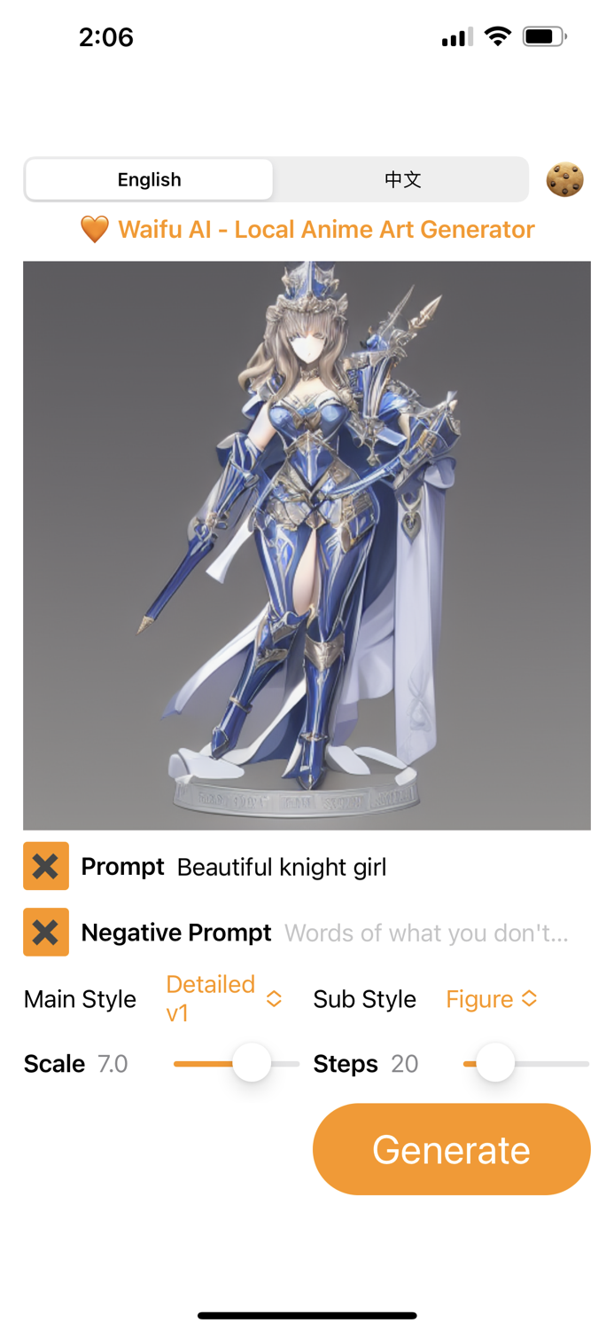 Waifu Art AI - Local Generator