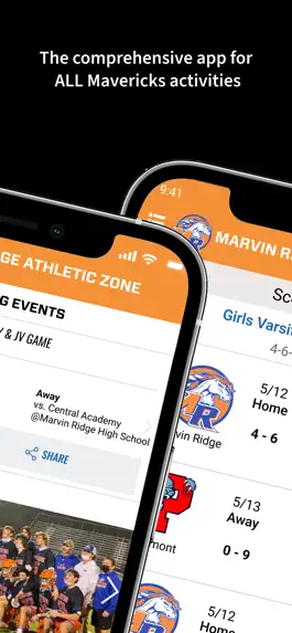 Game screenshot Marvin Ridge Athletic Zone apk