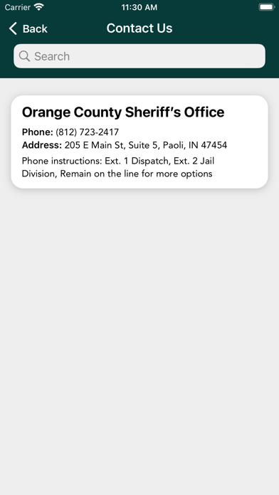Orange County Sheriff Screenshot