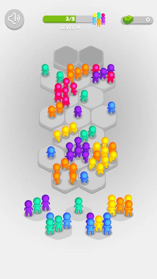 #1. Crowd Sort! (iOS) 来自: Virtual Projects Oyun Yazilim Ve Teknoloji