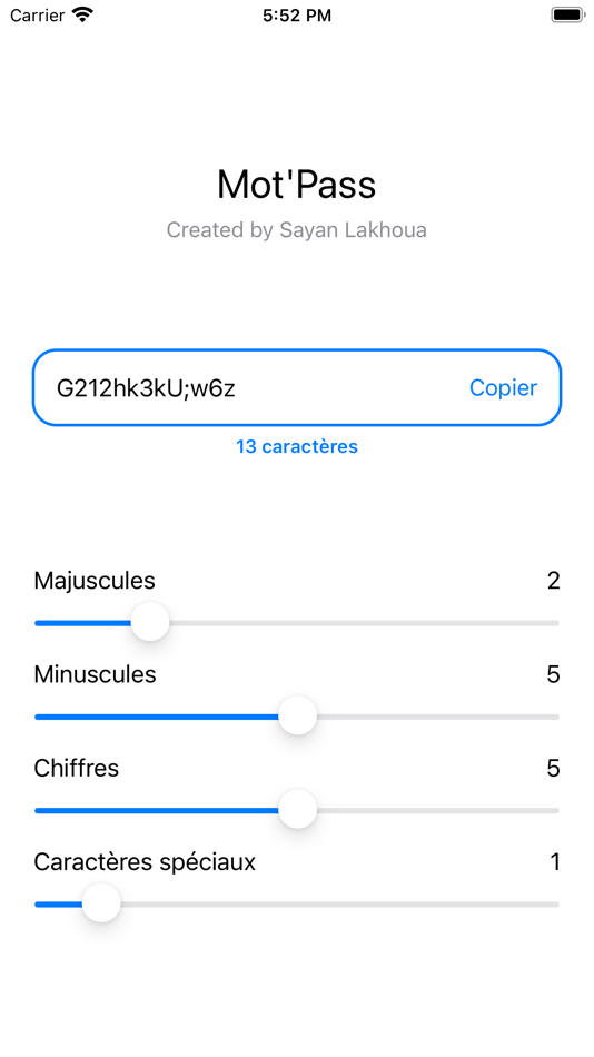 #7. Mot'Pass (iOS) 来自: Nayef Lakhoua