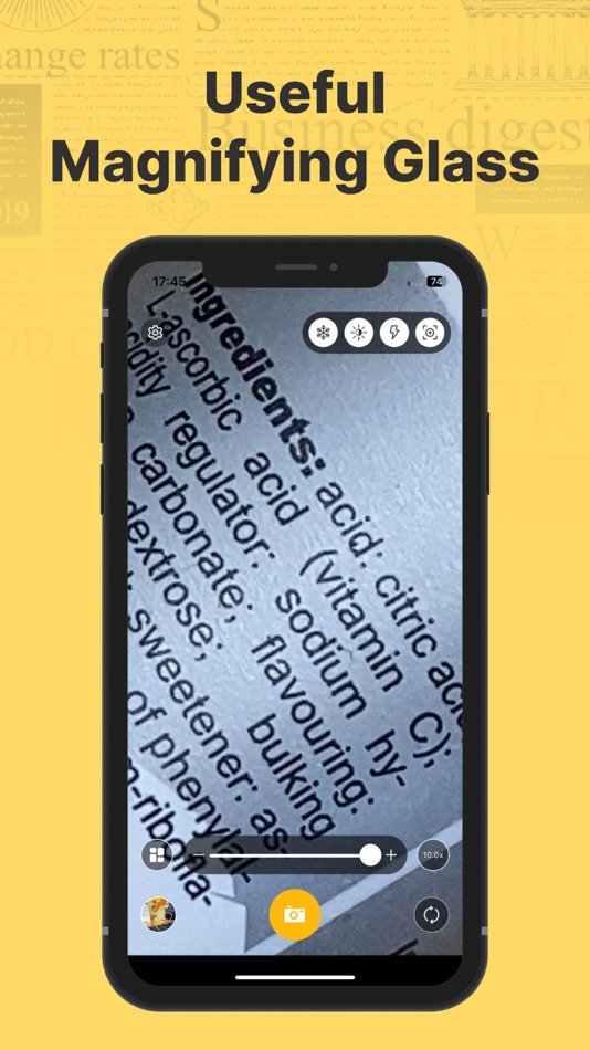 #1. Magnifying Glass (Magnifier) (iOS) 由: Nguyen Quy Son