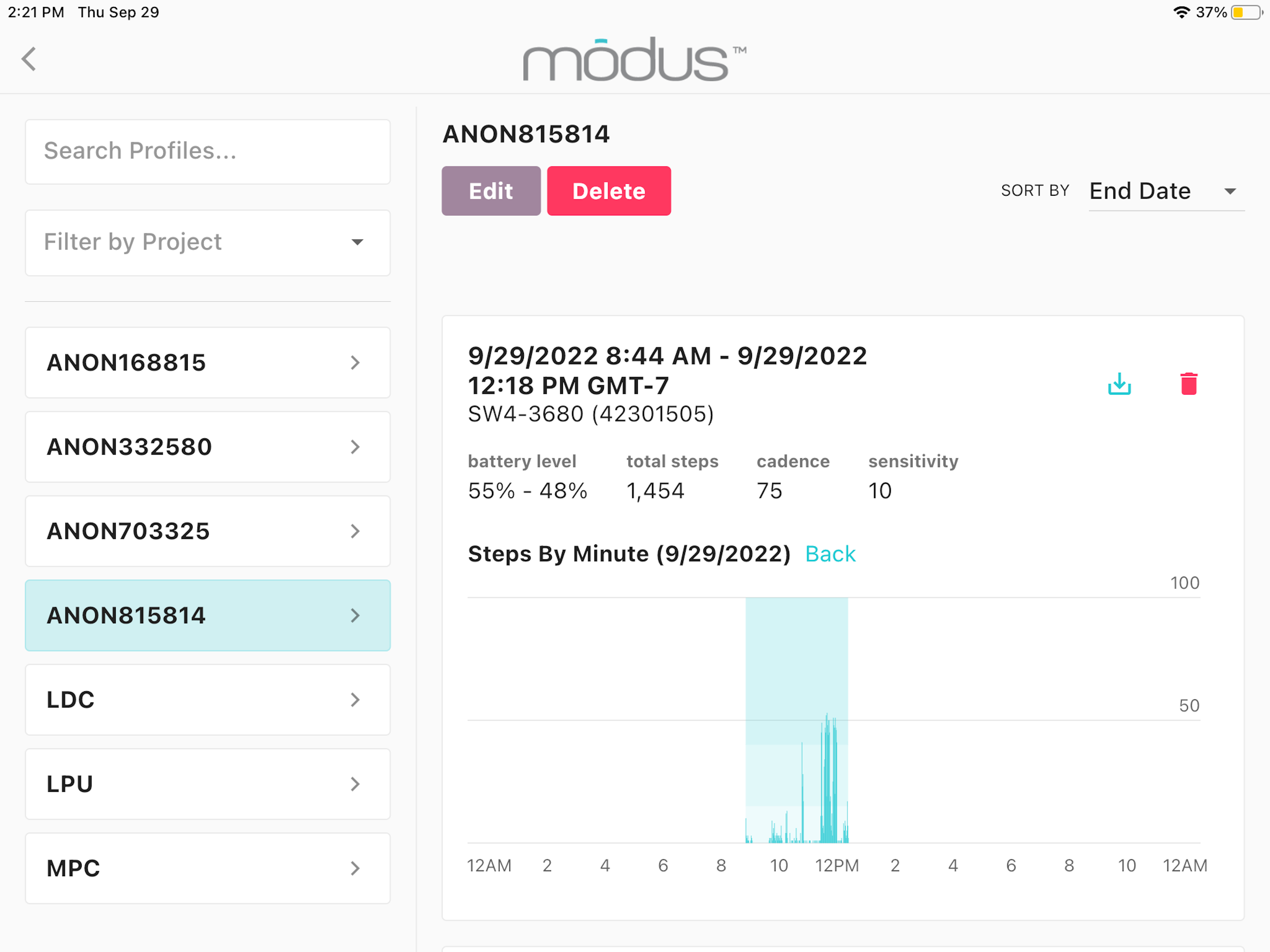 Modus Research screenshot 6
