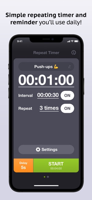 Repeat Timer: Interval Remind on the App Store