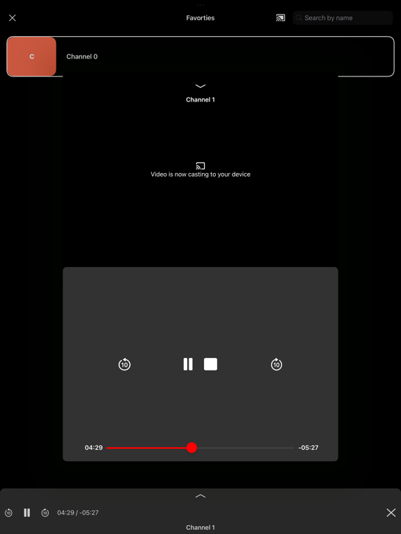 iM3U Cloud Player iPad screenshot 5 - Entertainment app