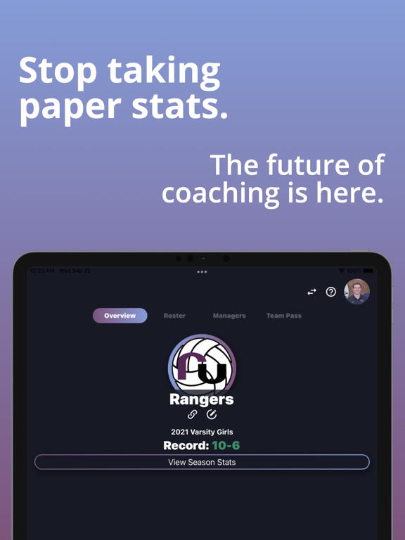 Screenshot #4 pour Stat Together: Volleyball