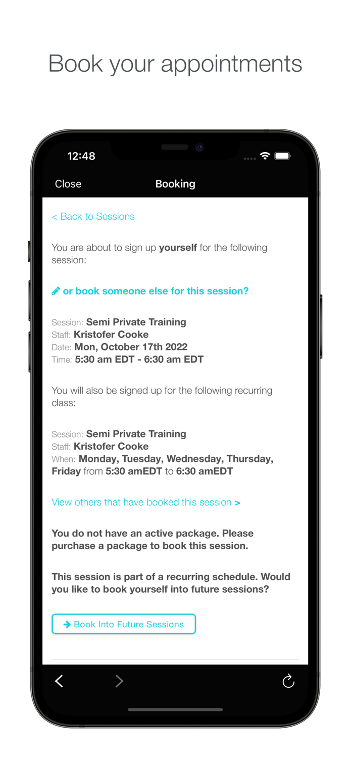 Peak Performance PT App