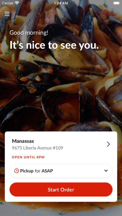 Bella Vita Italian Restaurant Screenshot