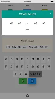 pacword great word puzzle game iphone screenshot 3